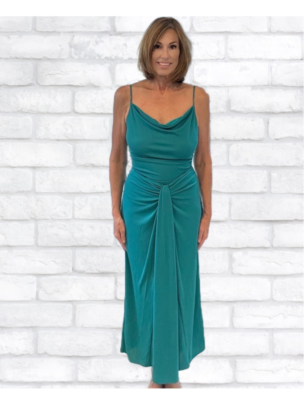 Cinq à Sept Blue Jade Marta Bodysuit and Vallory Skirt Two-Piece Set